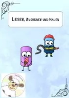 Vorschau - Arbeitsblätter - Chalkys lesen und zuordnen - FREEBIE - Deckblatt