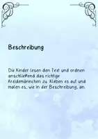 Vorschau - Arbeitsblätter - Chalkys lesen und zuordnen - FREEBIE - Seite 2