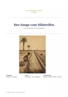 Vorschau - Arbeitsblätter - Der Junge vom Nilstreifen – Kurzgeschichte - Seite 1