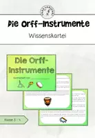 Vorschau - Arbeitsblätter - Materialpaket Orff-Instrumente Klasse 3-4 - Seite 1