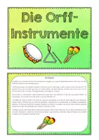 Vorschau - Arbeitsblätter - Materialpaket Orff-Instrumente Klasse 3-4 - Seite 2