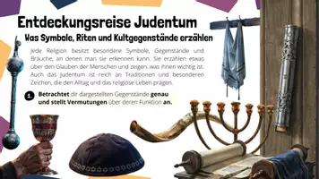 Vorschau - Unterrichtsreihen - 6. Zeichen des Glaubens - Die Welt des Judentums mit Symbolen und Ritualen erkunden - Seite 2