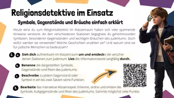 Vorschau - Unterrichtsreihen - 6. Zeichen des Glaubens - Die Welt des Judentums mit Symbolen und Ritualen erkunden - Seite 3