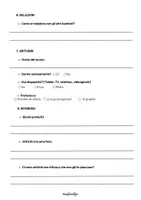 anteprima - Materiale di supporto/inclusione - Questionario conoscitivo NUOVE CLASSI (dalla seconda alla quinta) - Pagina 3