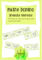 Vorschau - Spiele - TESTVERSION Interaktives Domino – Dreiecke und Vierecke - Deckblatt