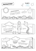 Vorschau - Arbeitsblätter - 6 Bastelaufsteller zum Herbst - Seite 1