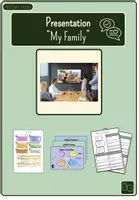 Vorschau - Arbeitsblätter - Englischpräsentation „My Family“ – Bewertungsraster, Feedback & Arbeitsblatt - Deckblatt