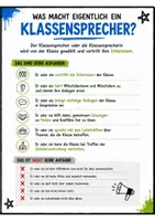 Vorschau - Stundenentwürfe - Klassensprecherwahl komplett – Unterrichtsmaterial Demokratie, Wahlgrundsätze, Arbeitsblätter mit Lösung & Stimmzettel - Seite 1