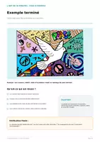 Aperçu - Préparation de séquence / Séquence complète - Art en 30 Minutes - Colombe de la Paix - Page 3