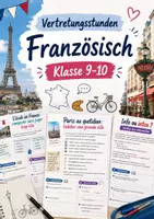 Vorschau - Stundenentwürfe - 10 Vertretungsstunden Französisch Klasse 9-10 - Deckblatt