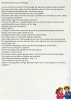 Vorschau - Arbeitsblätter - Die Nachtwanderung im Ferienlager: lesen und verstehen Klasse 3-4 - Seite 1