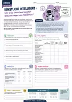 Vorschau - Unterrichtsreihen - Vertretung Ethik Klasse 9-10 | 10 fertige Arbeitsblätter - Seite 1