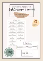 Vorschau - Spiele - Loop I Zahlwörter I Zahlenraum 1000000 I Million - Deckblatt
