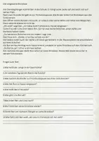 Vorschau - Arbeitsblätter - Die vergessene Brotdose: lesen und verstehen, ordnen, ausmalen Klasse 2 - Seite 1