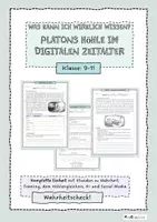 Vorschau - Unterrichtsreihen - "Was kann ich wirklich wissen" - Platons Höhle im digitalen Zeitalter - Deckblatt