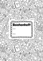 Vorschau - Arbeitsblätter - Deckblätter für A4 Zeichenhefte Kunstunterricht - Seite 2