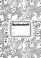 Vorschau - Arbeitsblätter - Deckblätter für A4 Zeichenhefte Kunstunterricht - Seite 3