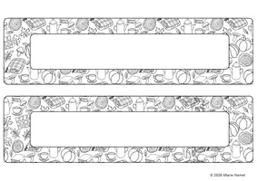 Aperçu - Autre type de ressources - PORTE PRENOM THEME AUTOMNE P1 C2-C3 - Page de couverture