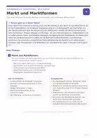 Vorschau - Unterrichtsreihen - Markt und Marktformen Unterrichtsmaterial – Wettbewerb, Marktformen & Marktmacht | WiSo & Recht | Berufsschule & Berufskolleg - Seite 1