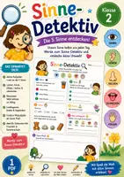 Vorschau - Arbeitsblätter - Sinne_Detektiv - Deckblatt