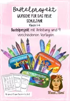 Vorschau - Arbeitsblätter - Schuljahresanfang Bundle – Schulstart, Willkommensgruß, Lesespaziergang & Wünsche-Federmäppchen (Klasse 1, 2, 3, 4) - Seite 1