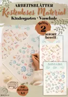 Vorschau - Arbeitsblätter - Muschelsuche am Strand | Kostenloses Zählspiel für Kindergarten & Vorschule - Deckblatt