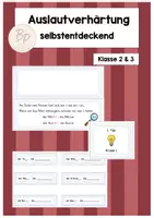 Vorschau - Stundenentwürfe - Auslautverhärtung (Verlängern) - selbstentdeckendes Lernen - Deckblatt