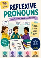Vorschau - Arbeitsblätter - G_7_8_Reflexive Pronouns – myself, yourself & more with Board Game - Deckblatt