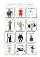 Vorschau - Bildkarten - Halloween 1 - Lobkärtchen, Lobkarten, Belohnungssystem - Seite 3