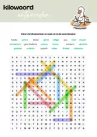 Voorbeeld - Woordzoeker: Spelling categorieën groep 5 ✏️ - Pagina 2