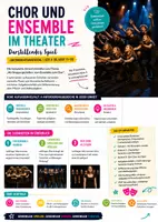Vorschau - Unterrichtsreihen - Chor und Ensemble im Theater | Improvisation & Ensemble | Darstellendes Spiel Sek II (Klasse 11–13) - Deckblatt