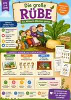 Vorschau - Arbeitsblätter - Die große Rübe – Ein Mitmach-Märchen spielen | Stücke | Kita (3–6 Jahre) - Seite 1