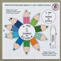 Vorschau - Arbeitsblätter - COLLEZIONE ACCOGLIENZA MATITE COLORATE - Deckblatt
