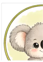 Vorschau - Poster - Willkommensdeko Klassenposter Koala - Deckblatt