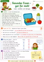 Vorschau - Arbeitsblätter - Sommerschule – Tag 7: Gesunde Ernährung | Klasse 2 - Seite 2