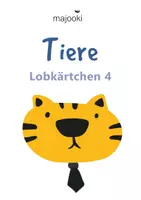 Vorschau - Bildkarten - Tiere 4 - Lobkärtchen, Lobkarten, Belohnungssystem - Deckblatt