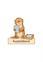 Vorschau - Poster - Klassendienstkarten Otter-Klasse | 17 Klassendienste - Seite 3