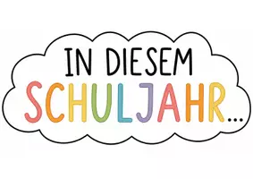 Vorschau - Arbeitsblätter - Affirmationen zum Schuljahresanfang | Klassenzimmerdeko „In diesem Schuljahr…“ | Grundschule - Seite 1