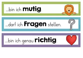 Vorschau - Arbeitsblätter - Affirmationen zum Schuljahresanfang | Klassenzimmerdeko „In diesem Schuljahr…“ | Grundschule - Seite 3