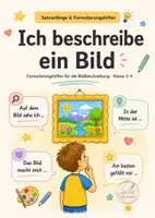 Vorschau - Arbeitsblätter - Bildbeschreibung Deutsch - Deckblatt