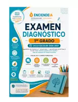 Vista previa - Unidades / Secuencias / Situaciones de Aprendizaje - Examen Diagnóstico 1.º Grado de Primaria | Fase 2 + Excel Automático - página 1