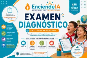 Vista previa - Unidades / Secuencias / Situaciones de Aprendizaje - Examen Diagnóstico 1.º Grado de Primaria | Fase 2 + Excel Automático - Portada
