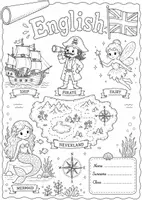 anteprima - Altro tipo di materiale - Sulle ali della fantasia con Peter! Copertine quaderni - Pagina 2