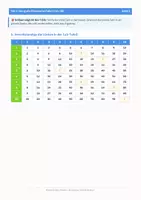 Vorschau - Arbeitsblätter - Mathe-Helden Freebie | 1x1 Tabelle | Aufgaben + Lösung - Seite 1