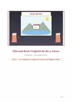 Vorschau - Unterrichtsreihen - Film-und-Buch-Vergleich "Das doppelte Lottchen" (Erich Kästner) – 4 Verfilmungen im Vergleich, Klasse 5 - Deckblatt