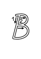 Vorschau - Arbeitsblätter - Buchstaben nachspuren A-Z in Schulausgangsschrift (SAS) mit Anregungen zur Nutzung - Seite 2