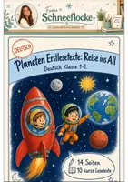 Vorschau - Arbeitsblätter - Erstlesen Planeten Erstlesetexte Klasse 1 - Deckblatt