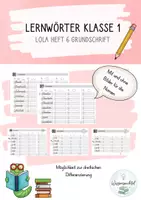 Vorschau - Arbeitsblätter - Materialpaket - Lernwörter Klasse 1 Lola Heft 1-6 (Grundschrift) - Seite 1