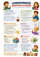 Vorschau - Bildkarten - 10 GUTSCHEINE ZUM GEBURTSTAG - qlixu - Seite 1
