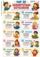 Vorschau - Bildkarten - 10 GUTSCHEINE ZUM GEBURTSTAG - qlixu - Seite 2